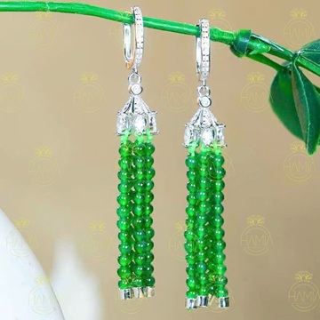 Khuyên Tai Phỉ Thúy “Royal Jade Cascade”