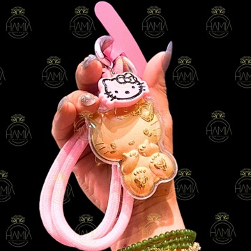 Móc Khóa Hello Kitty Mạ Vàng