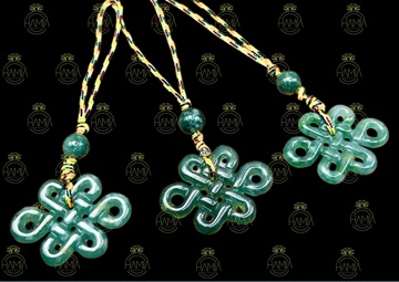 Nút Thắt Đồng Tâm Lam Ngọc