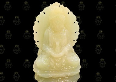 Tượng Quan Âm 2 mặt Ngọc Onyx 