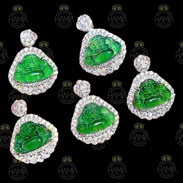 Mặt Phật Di Lặc Phỉ Thúy Đế Vương Lục