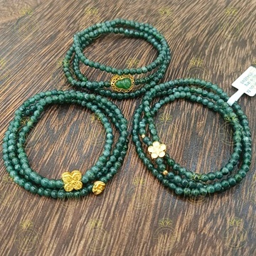 Chuỗi Ngọc Lam Băng 4li mix Charm