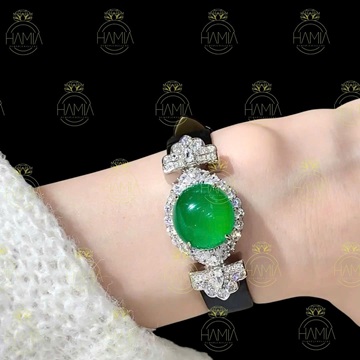  Lắc Tay Đá Quý Dây Da Chalcedony