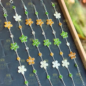 Lắc Tay Ngọc Hòa Điền Đa Sắc